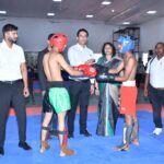 उत्तर प्रदेश स्टेट थाईबाक्सिंग चैंपियनशिप मे बनारस ने विजेता एवं गाजीपुर ने उपविजेता ट्राफ़ी जीती
